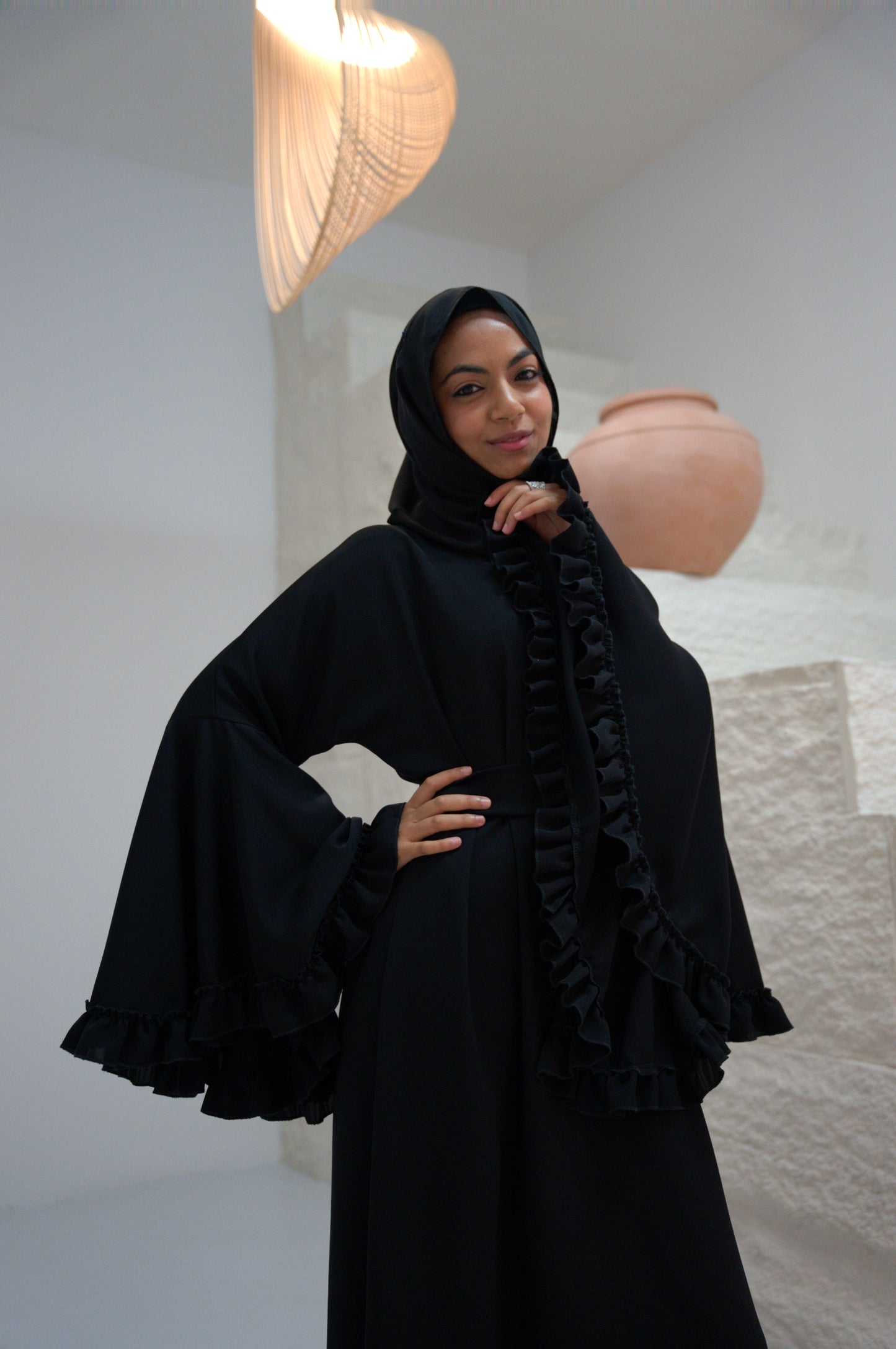 Mishka – Premium Black Abaya